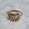 Bague Flora - Dorée – Image 2