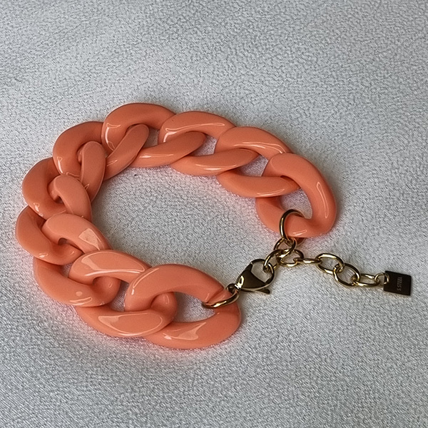 bracelet_grosse-maille_Lily_corail