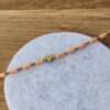 Bracelet de perles oranges Pia