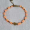 Bracelet De Perles Oranges Pia