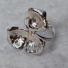 Bague Fleur Maxi - Argentée – Image 4