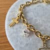 Bracelet Elizabeth - Breloques - Doré – Image 2
